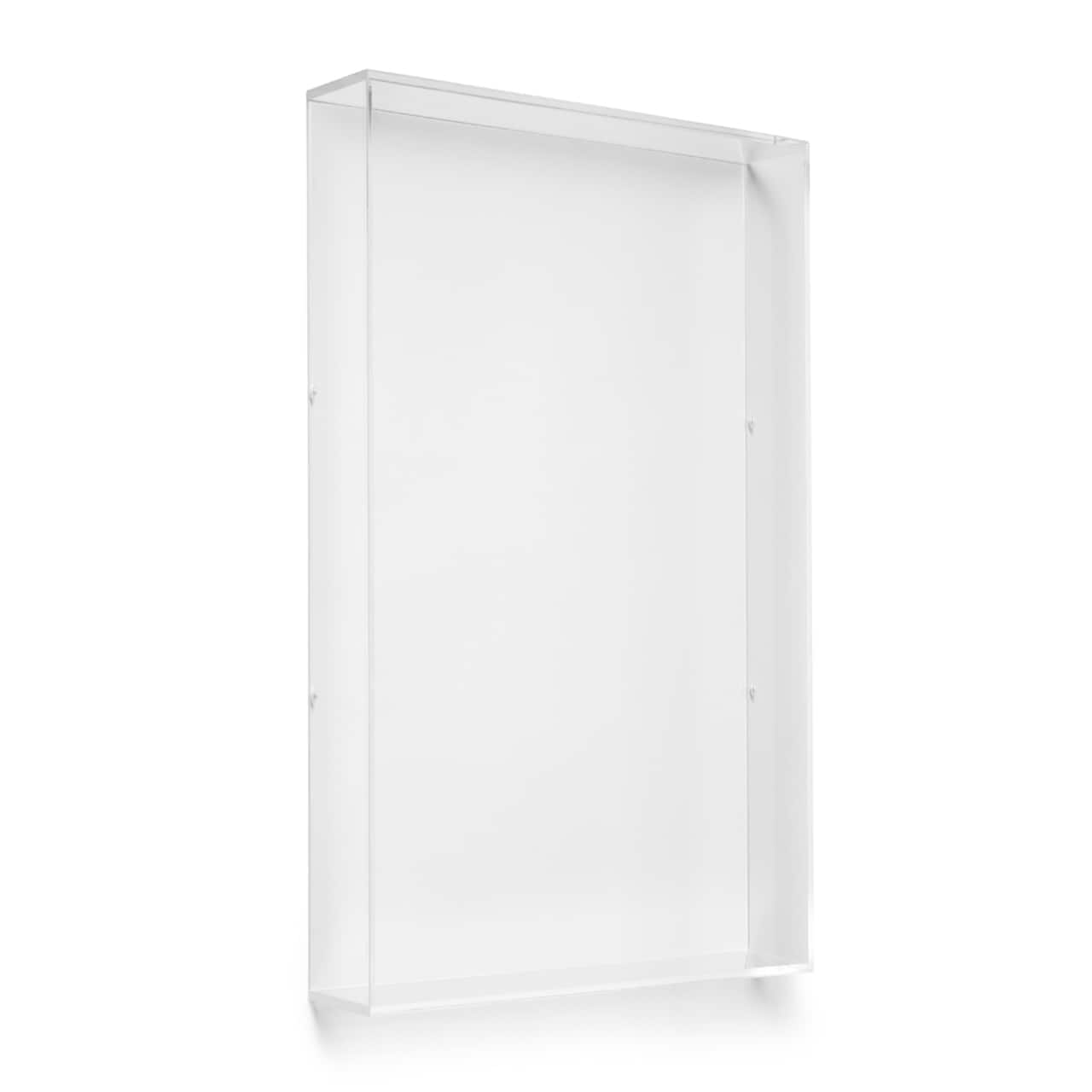 Wexel Art 2" UV Grade Clear Acrylic Backless Shadowbox Lid